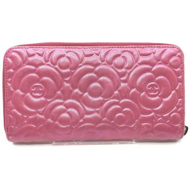 GLM-CAMELLIA PINK ZIPPY WALLET