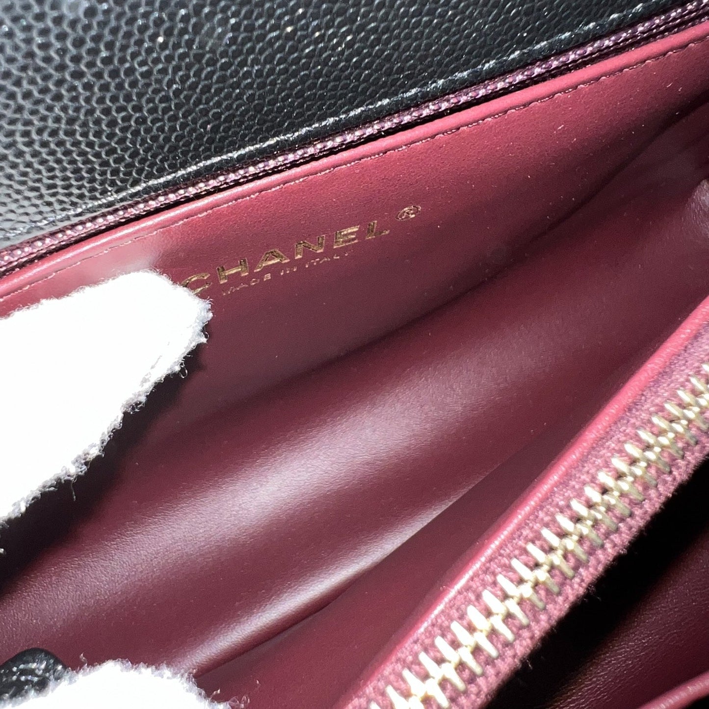 GLM-Medium 29cm Coco Handle in Black Caviar and GHW (Model: A92991)