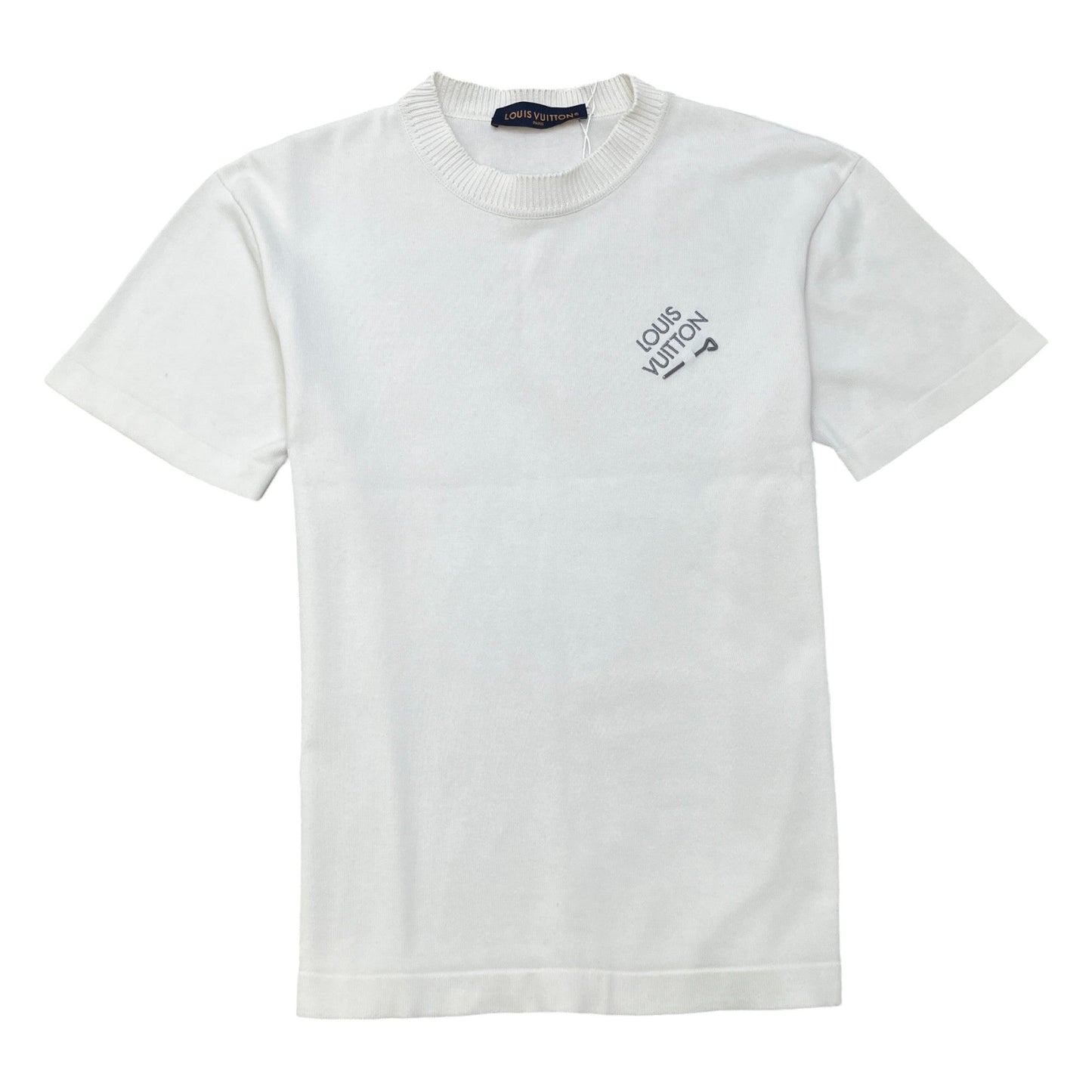 Men's Signature Logo T-Shirt White Size XS