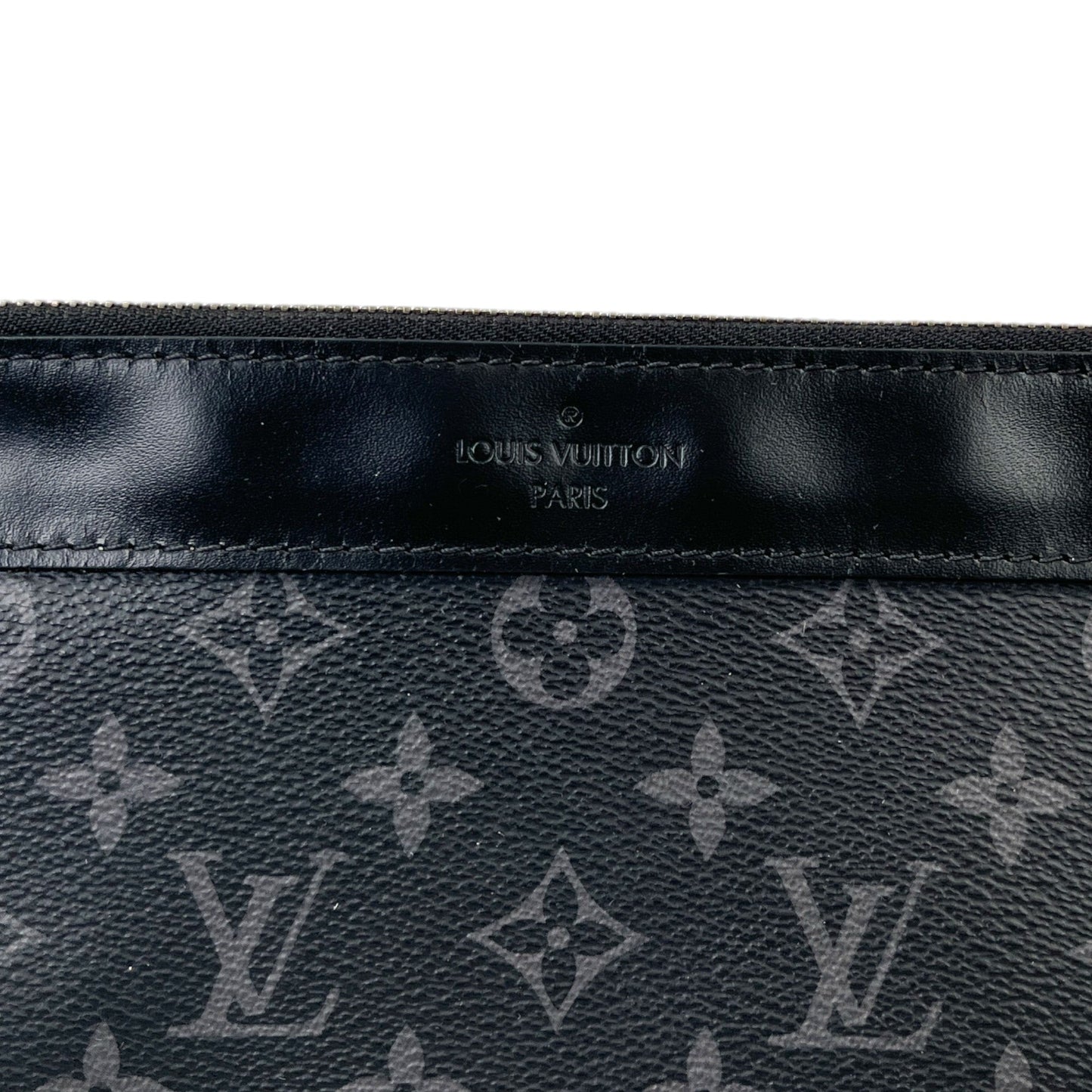 Men's Apollo Monogram Eclipse Clutch Black