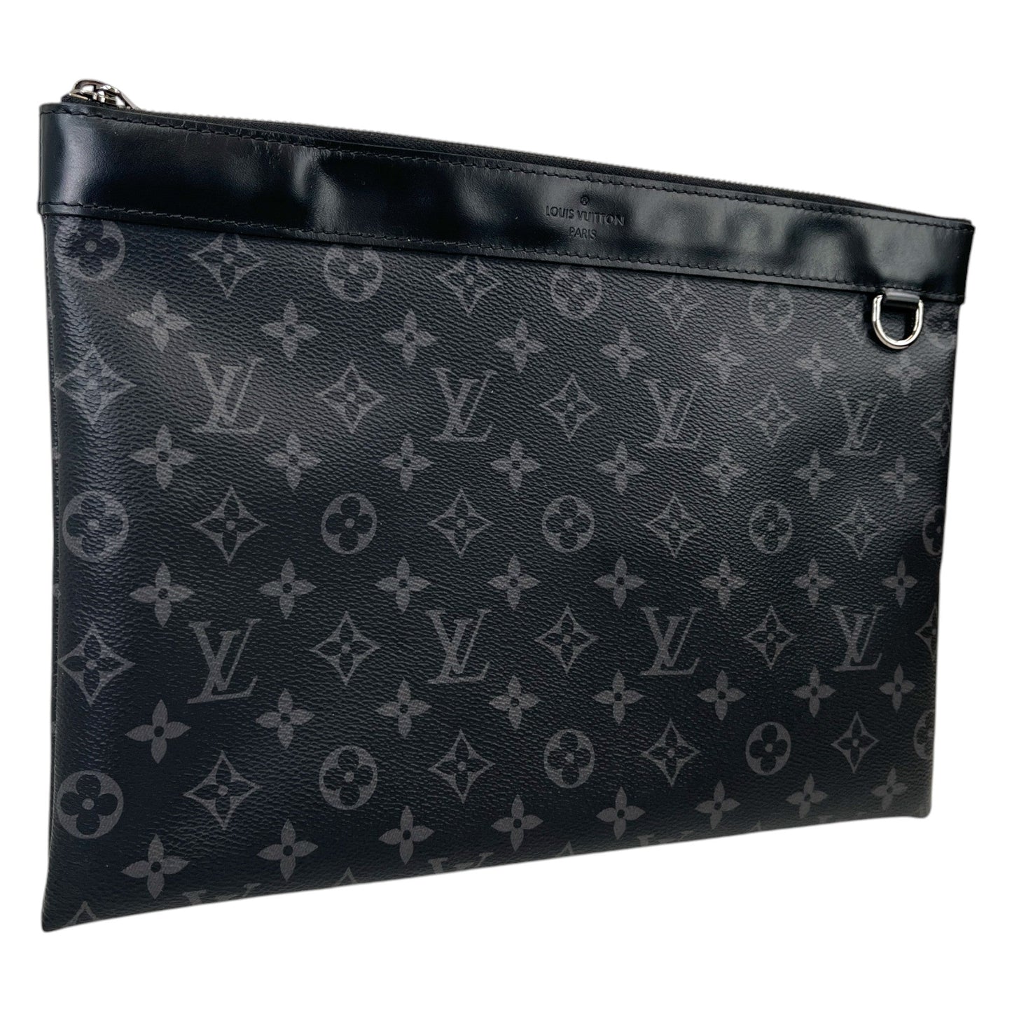 Men's Apollo Monogram Eclipse Clutch Black