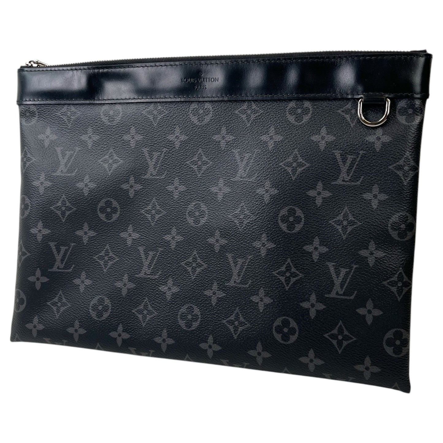 Men's Apollo Monogram Eclipse Clutch Black
