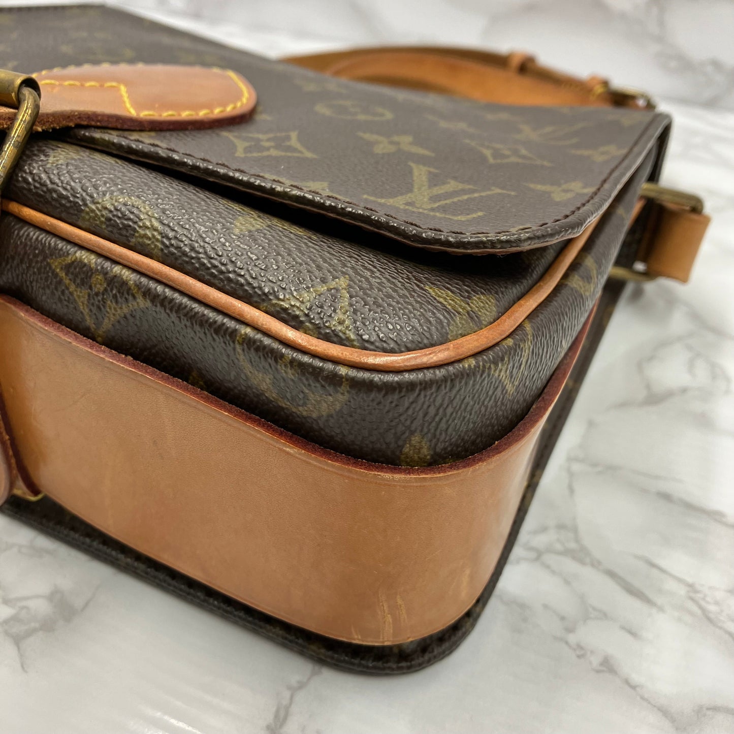LOUIS VUITTON Monogram carte chele