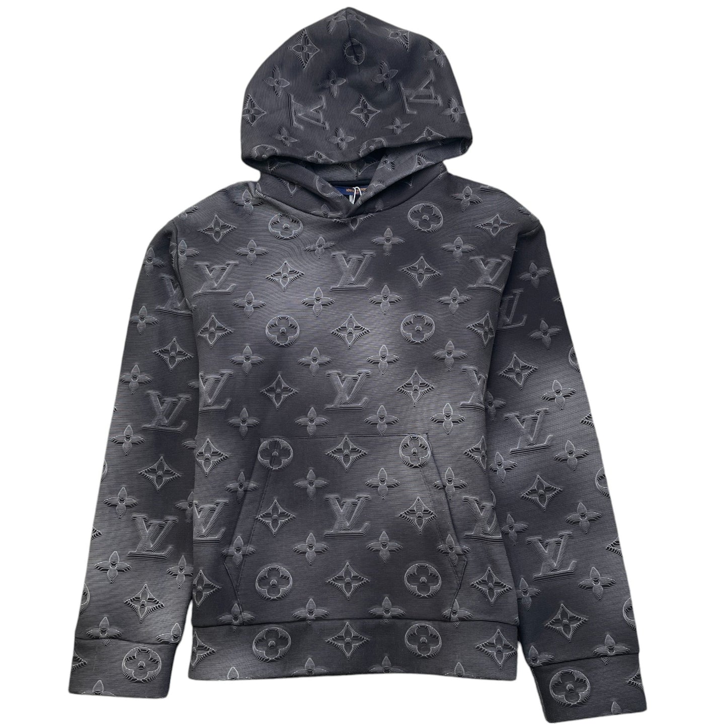 Men's 2054 Monogram Hoodie Black Size XL