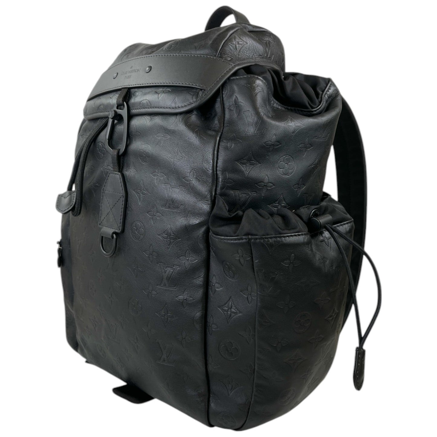 Men's Monogram Shadow Discovery Backpack Black