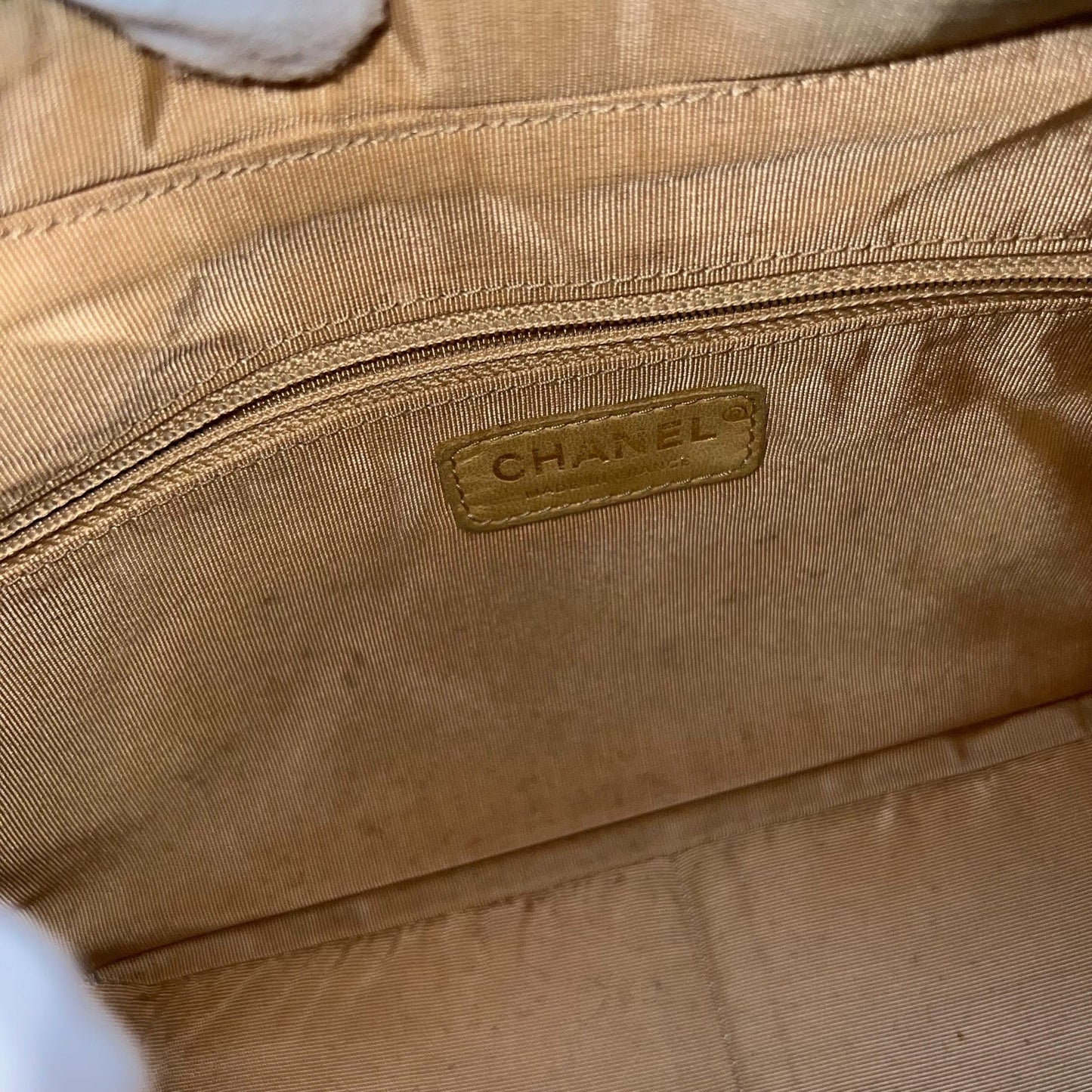 GLM- Half Moon Timeless Hobo in Dark Beige Caviar and GHW