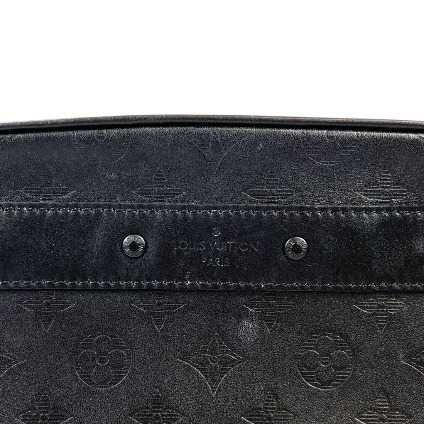 Men's Toiletry Pouch Gm Monogram Shadow Bag Black