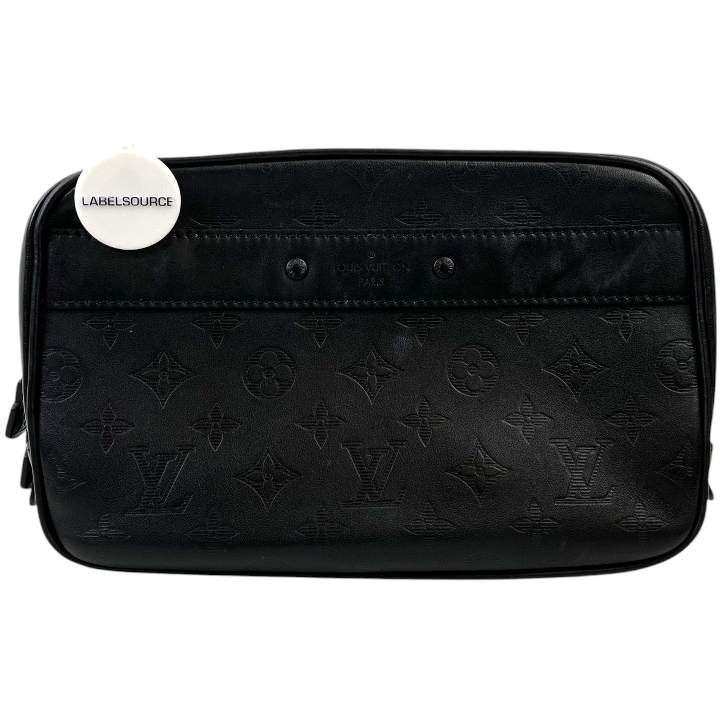 Men's Toiletry Pouch Gm Monogram Shadow Bag Black
