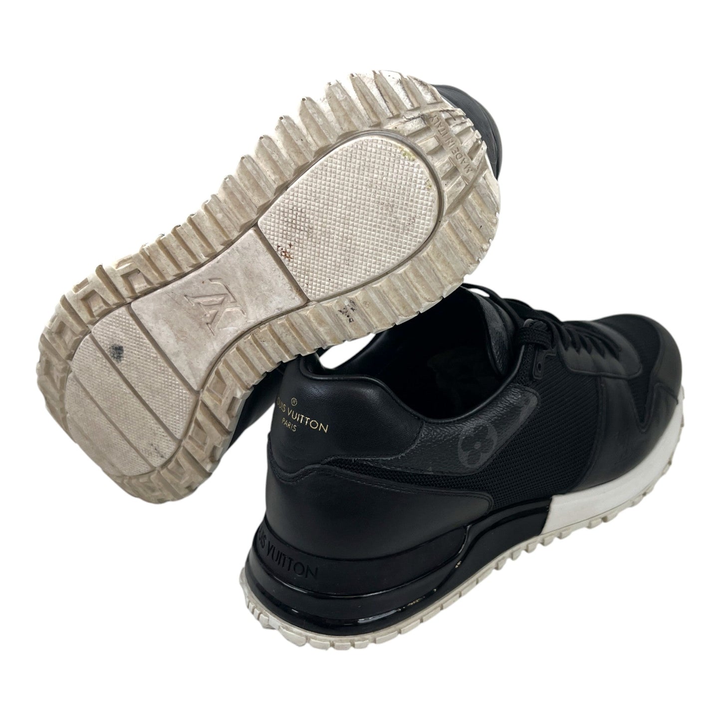 Men's Run Away Low Trainers Black Size EU 40 / UK 6