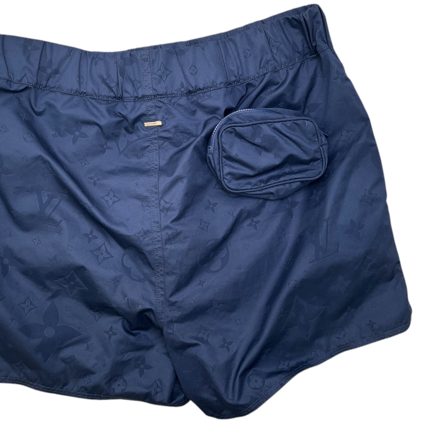 Men's Monogram Swim Shorts Navy Size M