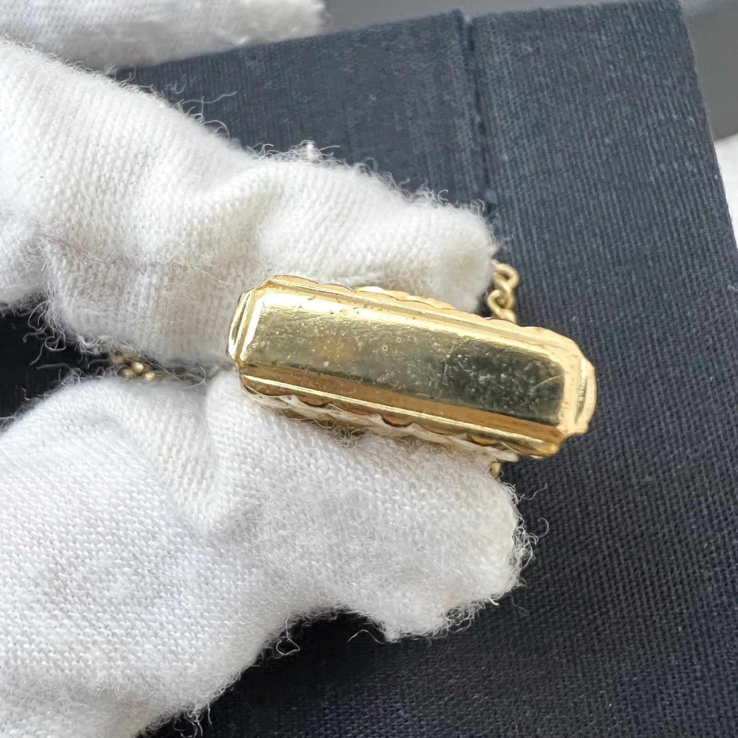 GLM-20A Perfume Bottle Necklace in AGHW