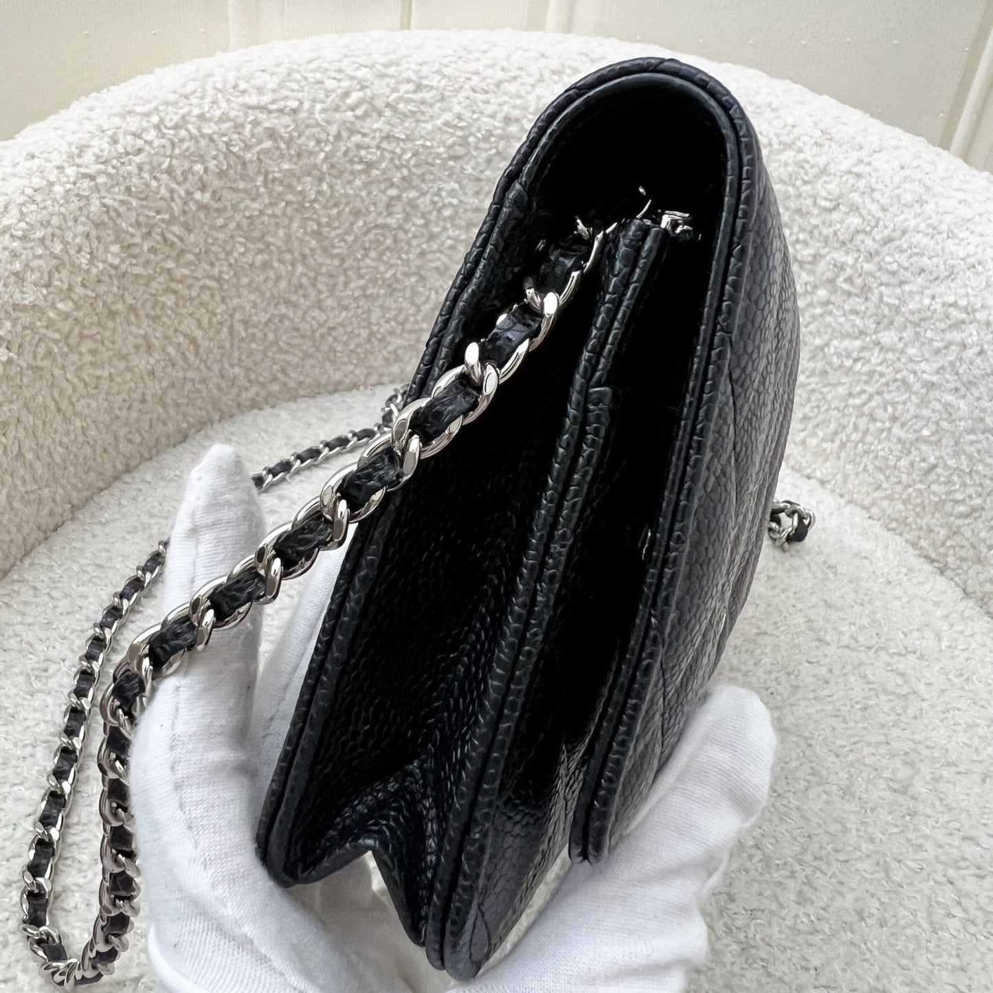 GLM-Classic Wallet on Chain WOC in Black Caviar and SHW