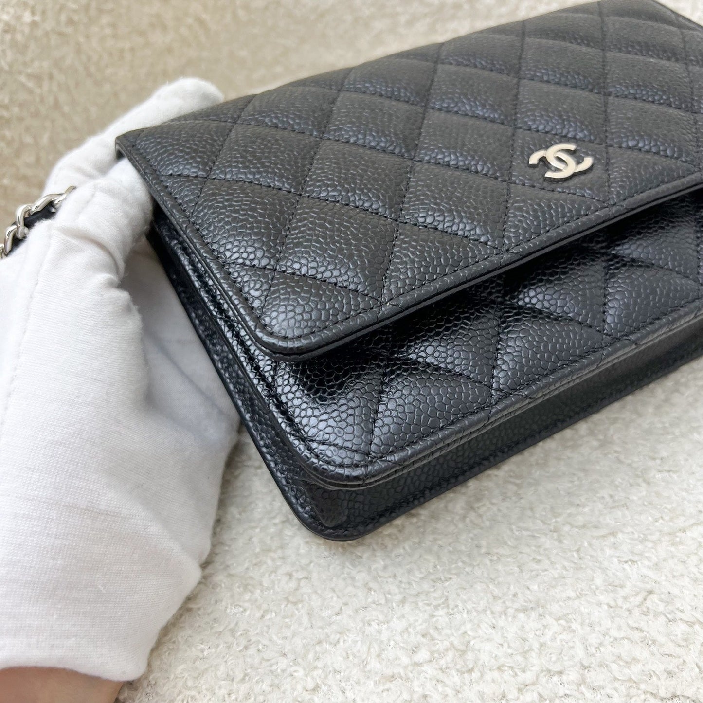 GLM-Classic Wallet on Chain WOC in Black Caviar and SHW