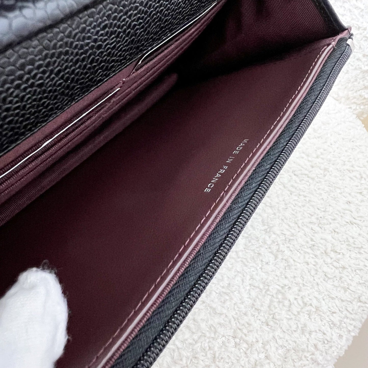 GLM-Classic Wallet on Chain WOC in Black Caviar and SHW