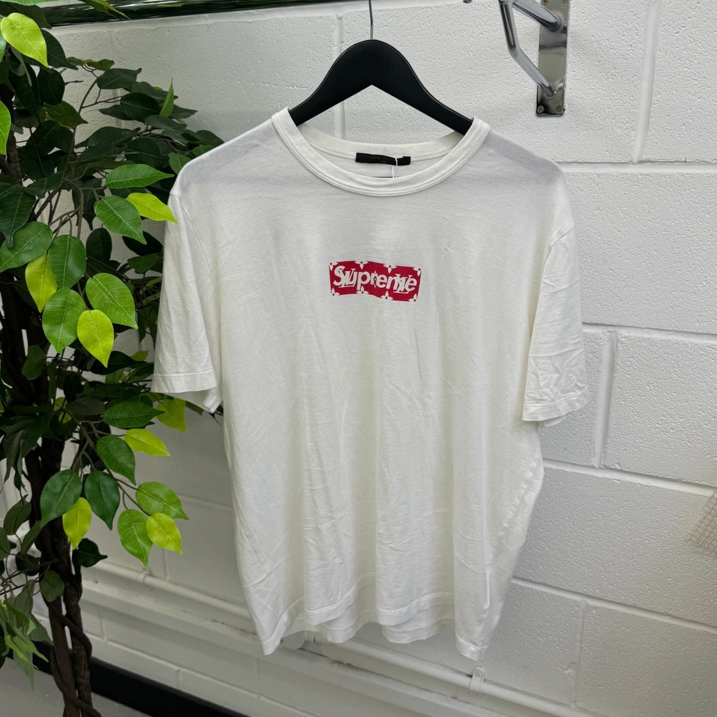 Men's Supreme Box Logo T-Shirt White Size XL