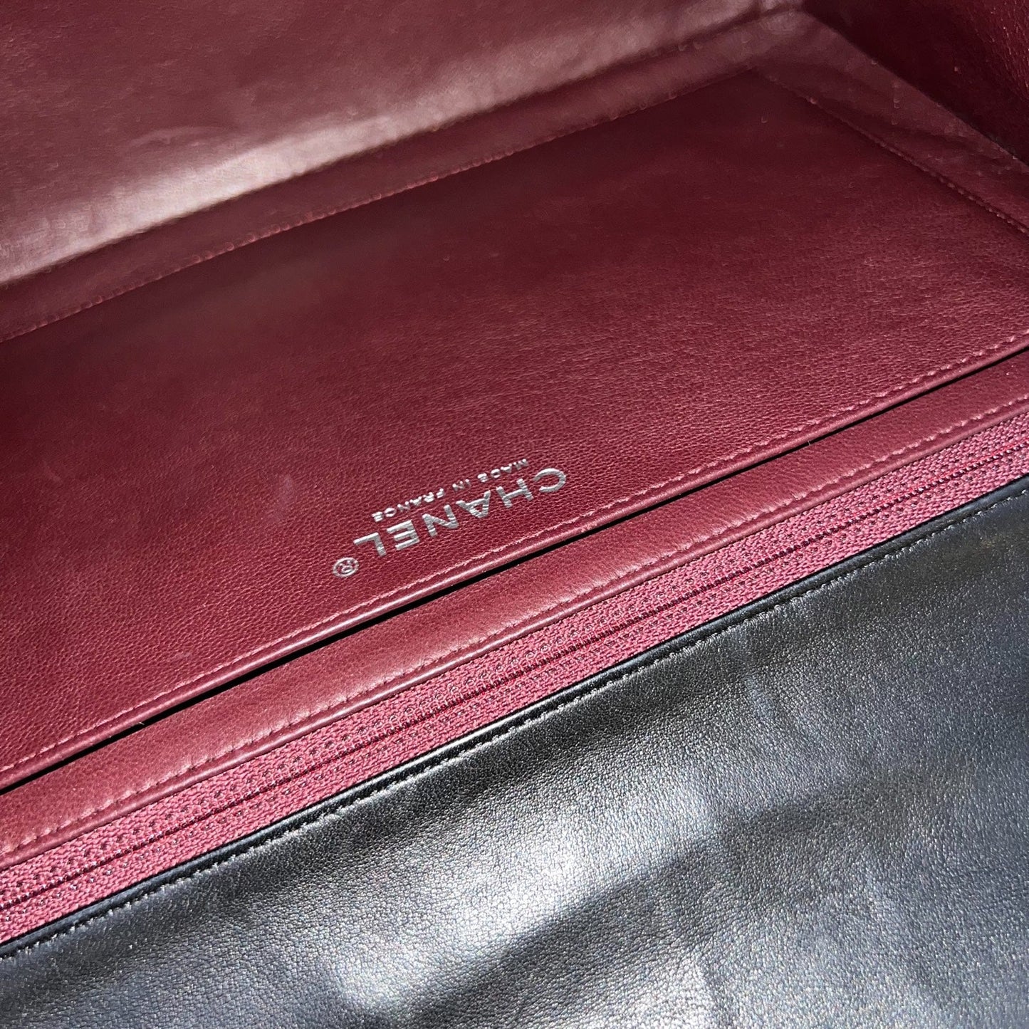 GLM-Jumbo Classic Single Flap SF in Black Lambskin and SHW