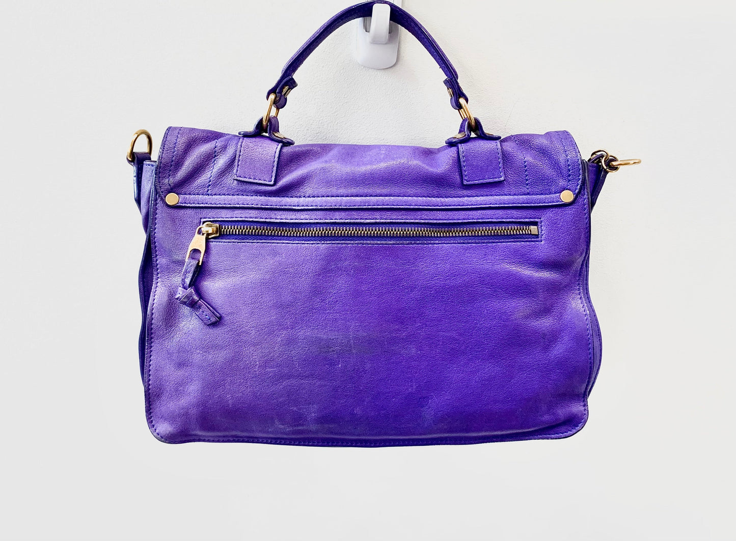 PROENZA SCHOULER PS1 PURPLE RAIN SATCHEL