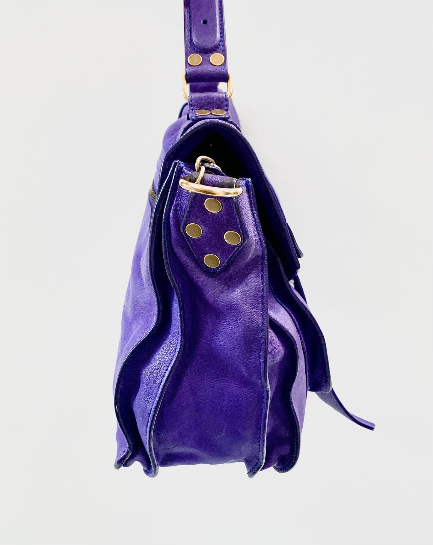 PROENZA SCHOULER PS1 PURPLE RAIN SATCHEL