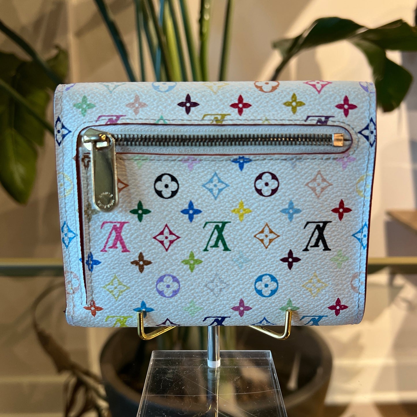 LOUIS VUITTON Multicolor x Takashi Koala Wallet