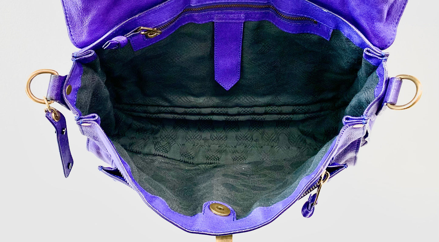 PROENZA SCHOULER PS1 PURPLE RAIN SATCHEL
