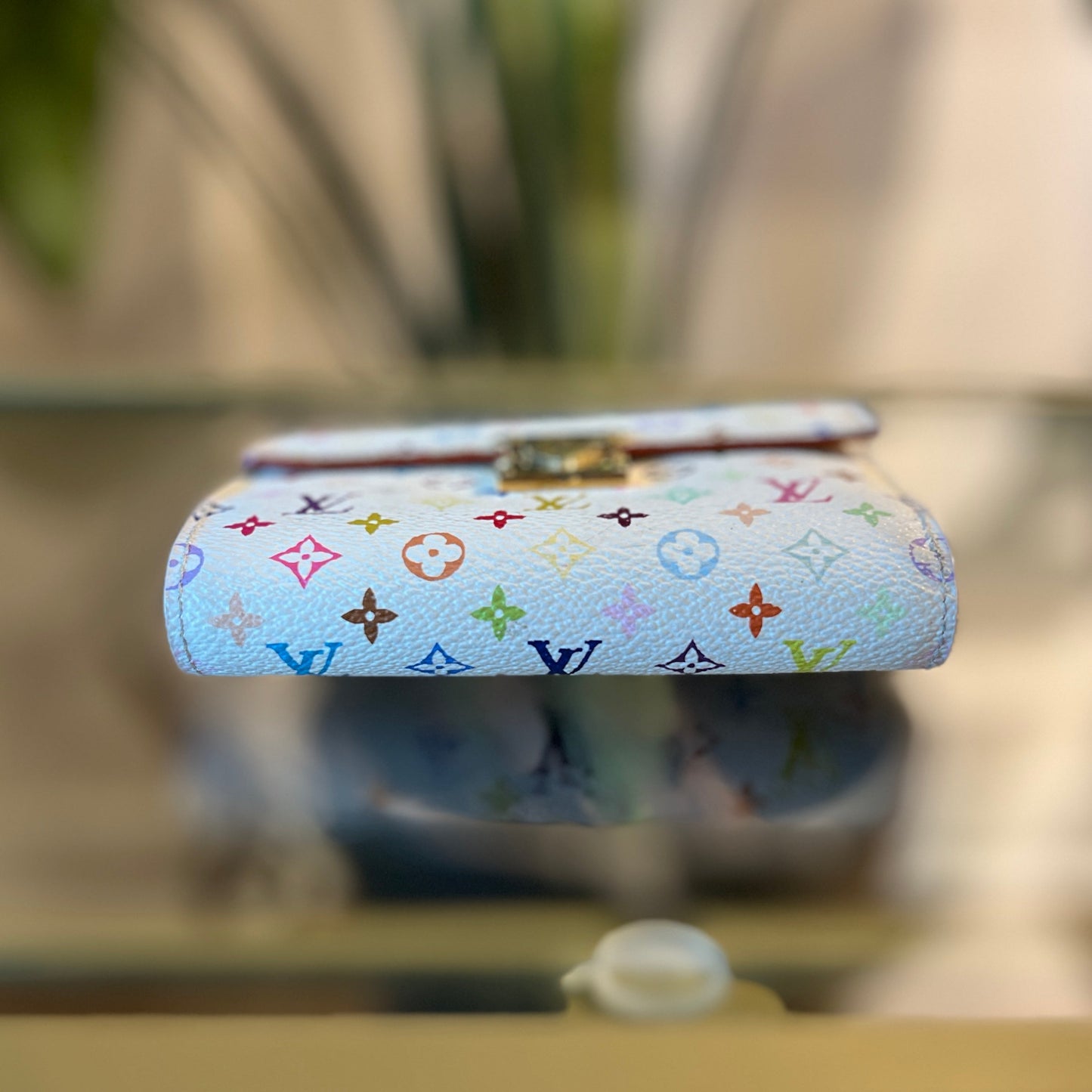 LOUIS VUITTON Multicolor x Takashi Koala Wallet