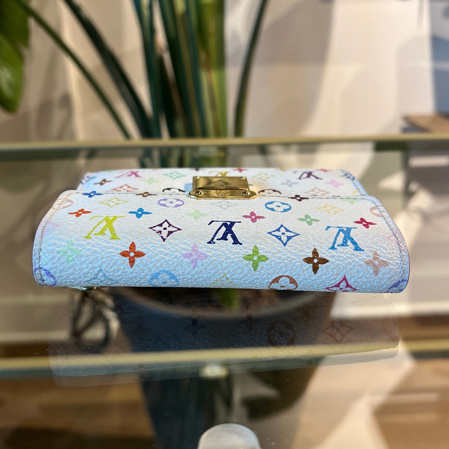 LOUIS VUITTON Multicolor x Takashi Koala Wallet