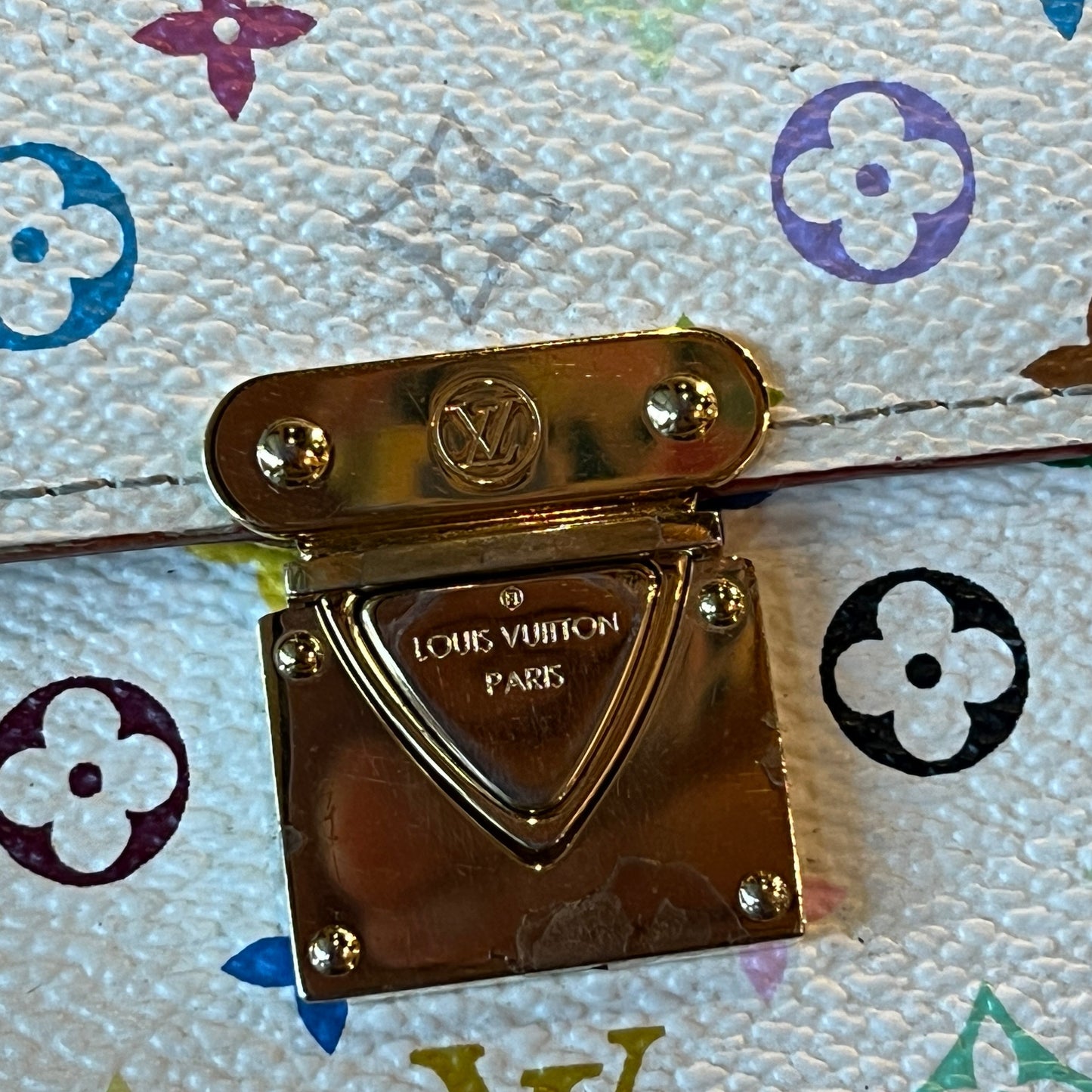 LOUIS VUITTON Multicolor x Takashi Koala Wallet