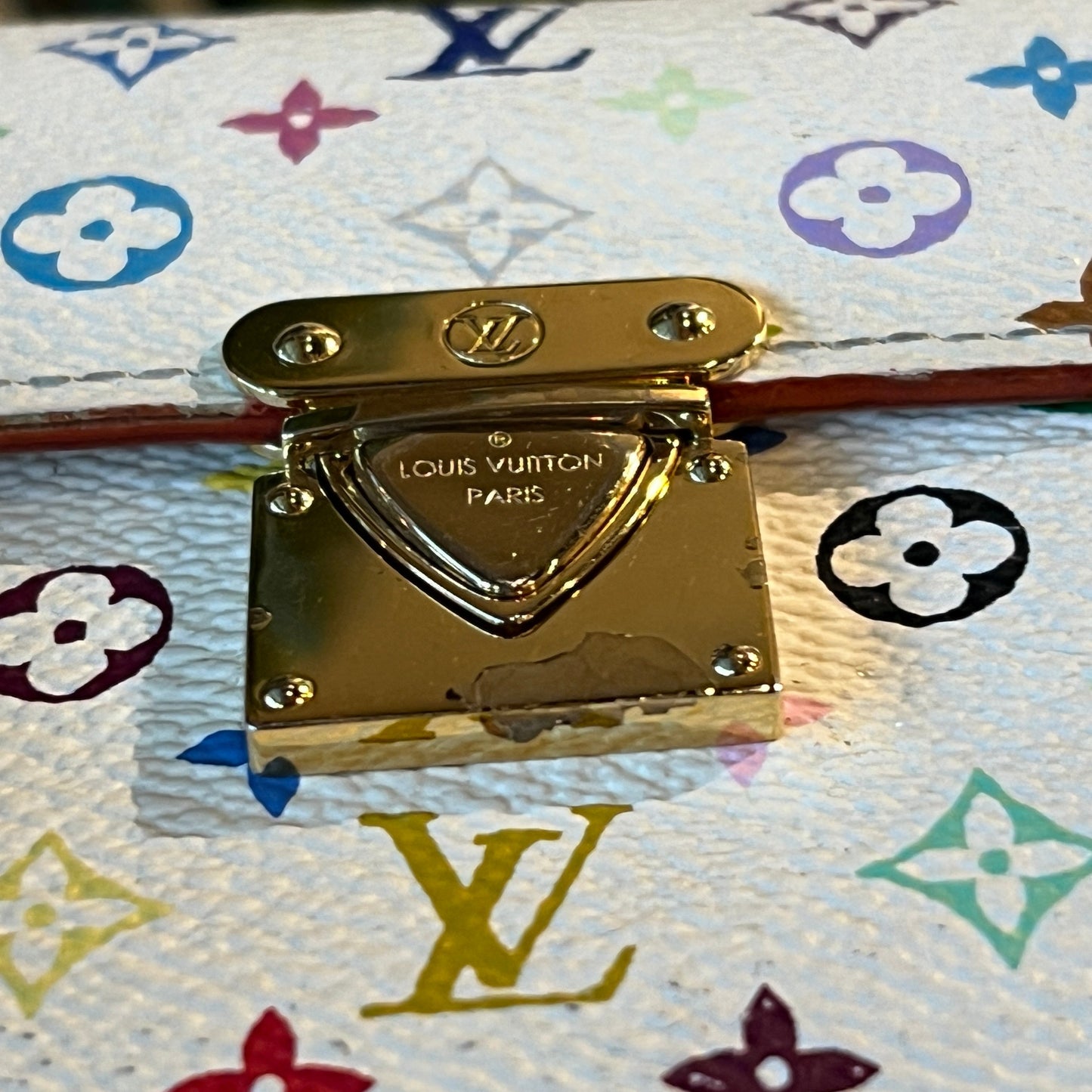 LOUIS VUITTON Multicolor x Takashi Koala Wallet