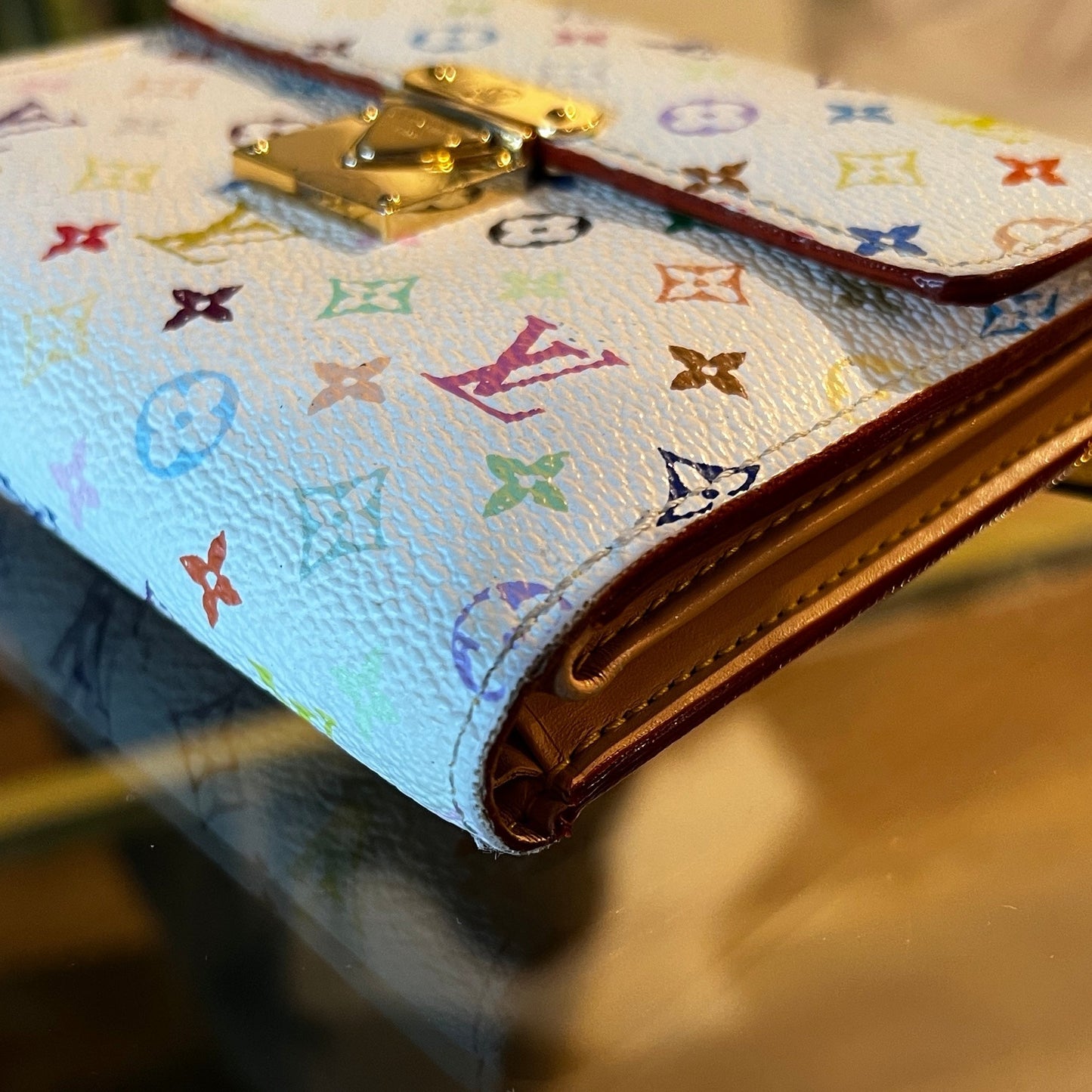 LOUIS VUITTON Multicolor x Takashi Koala Wallet