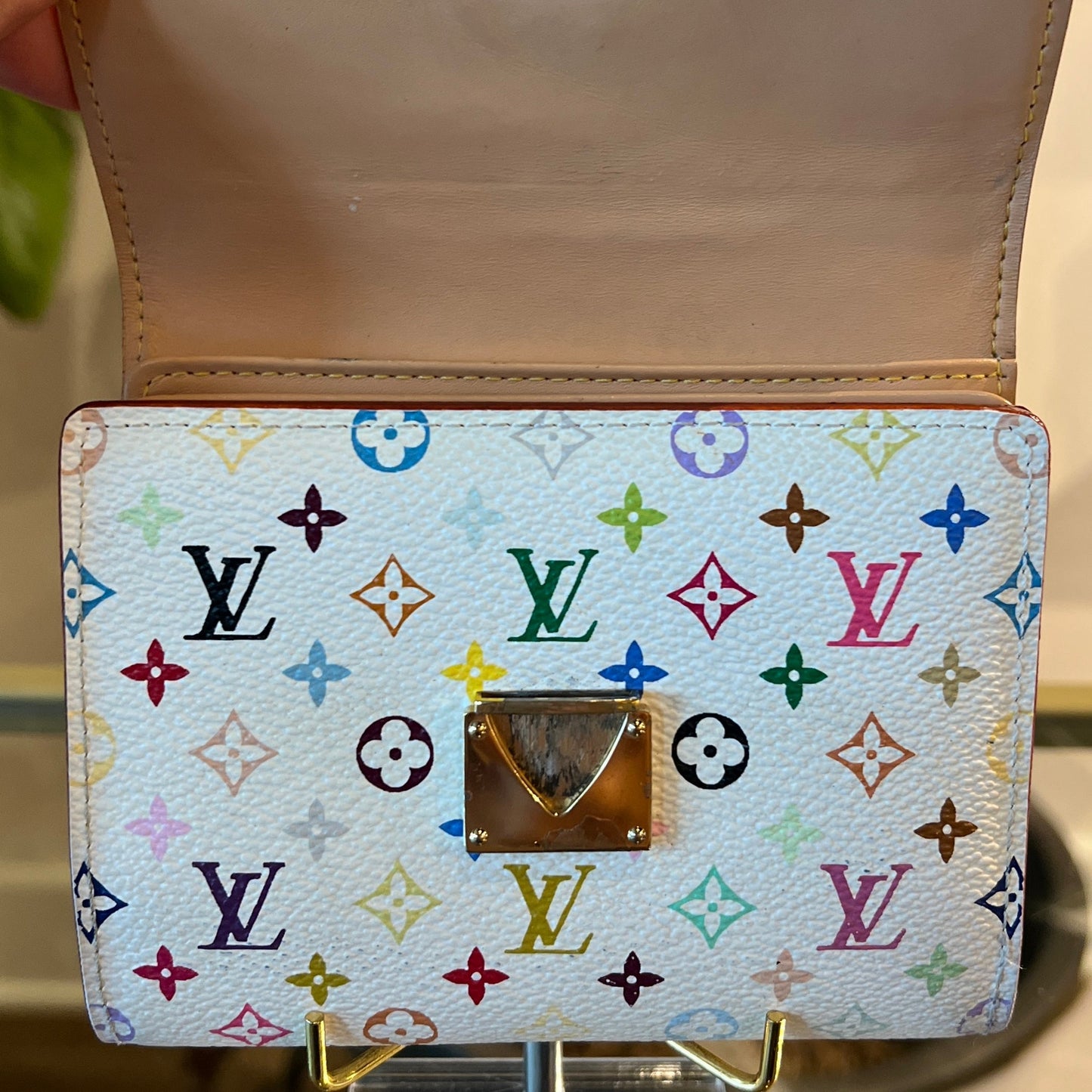LOUIS VUITTON Multicolor x Takashi Koala Wallet