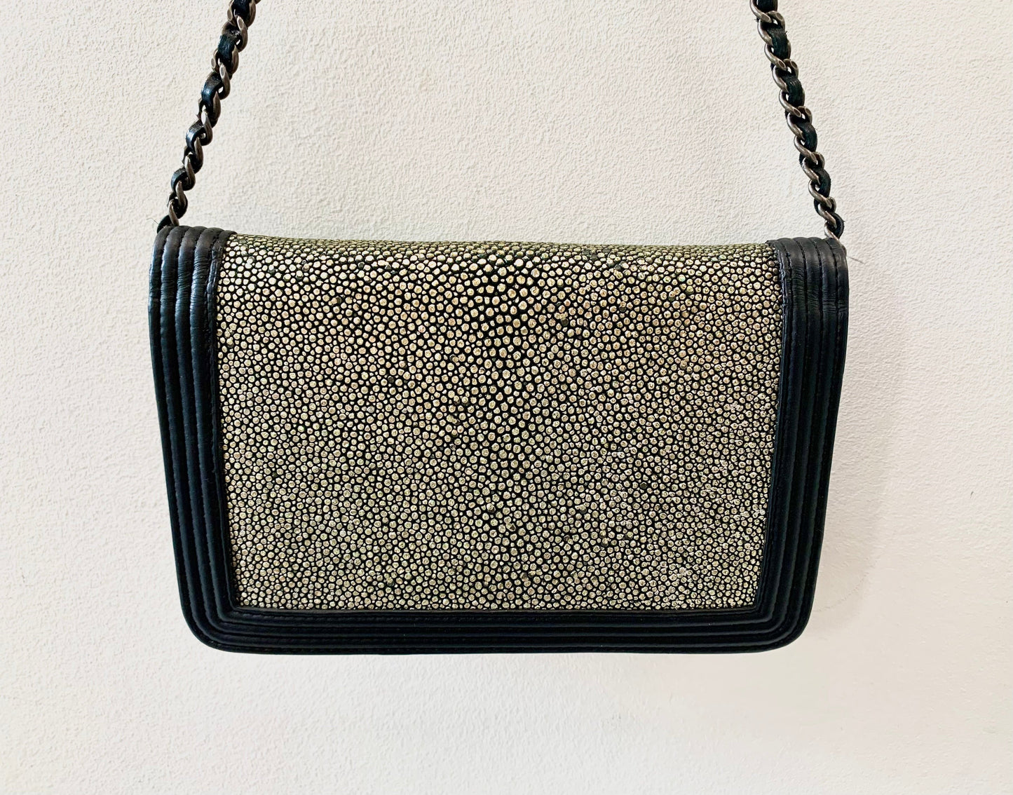 GLM-STINGRAY BOY WALLET WITH CHAIN