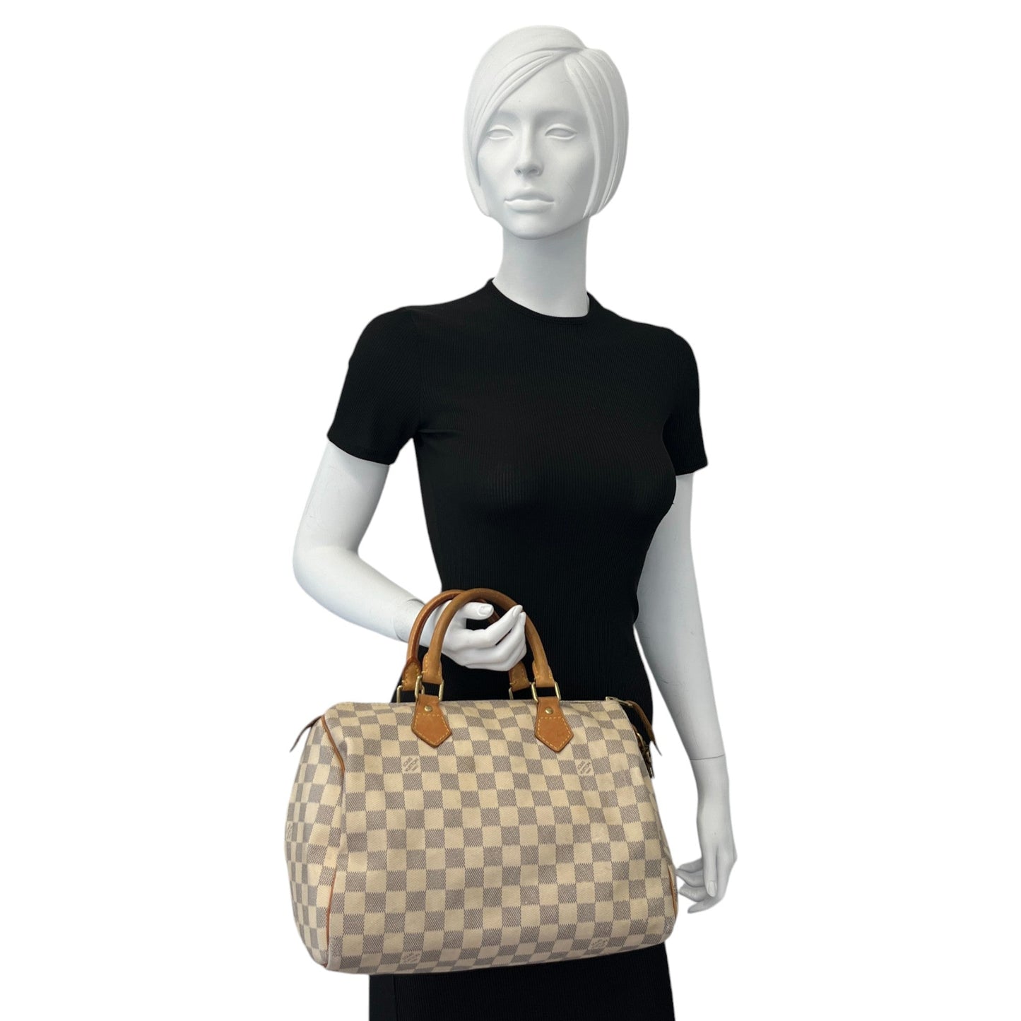 Women's Speedy Bandoulière 30 Bag Cream