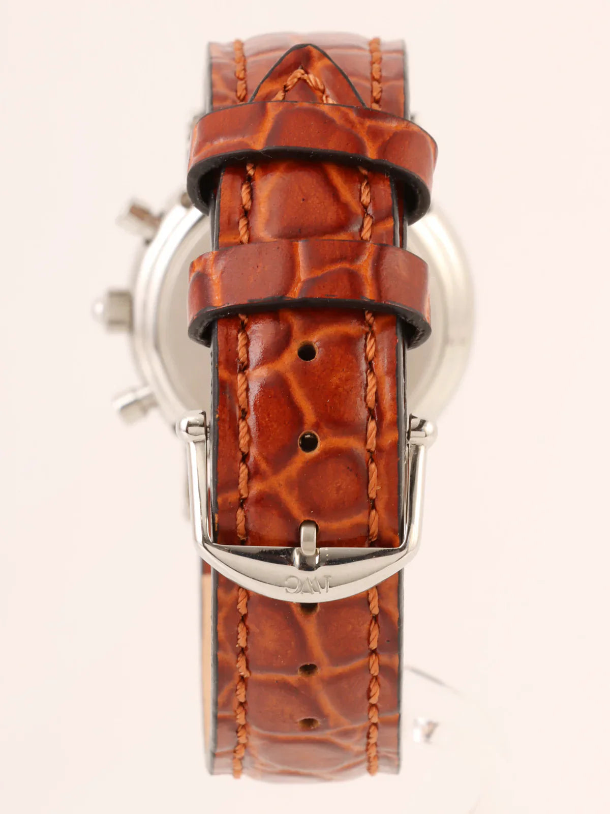 IWC Portofino Chronograph Silver/Brown