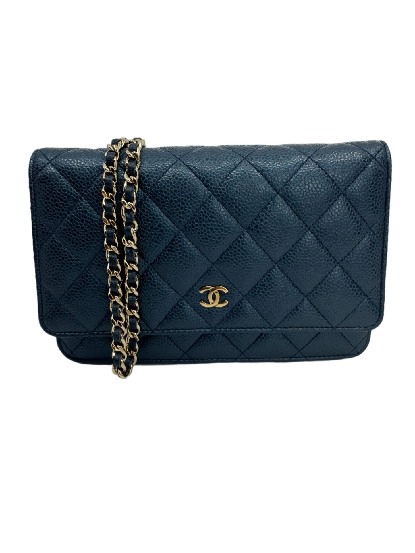 Chanel Caviar Wallet On Chain