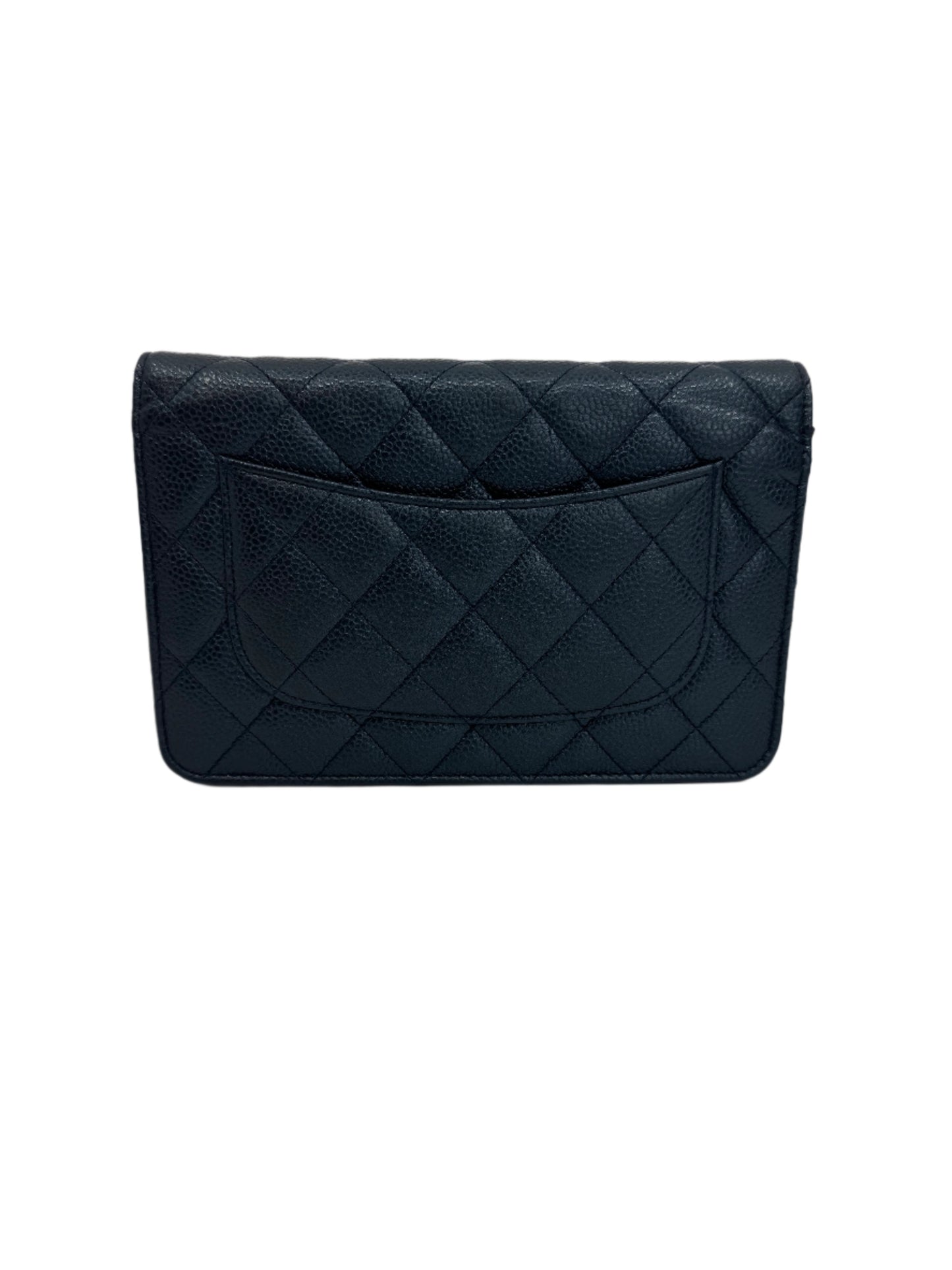 Chanel Caviar Wallet On Chain