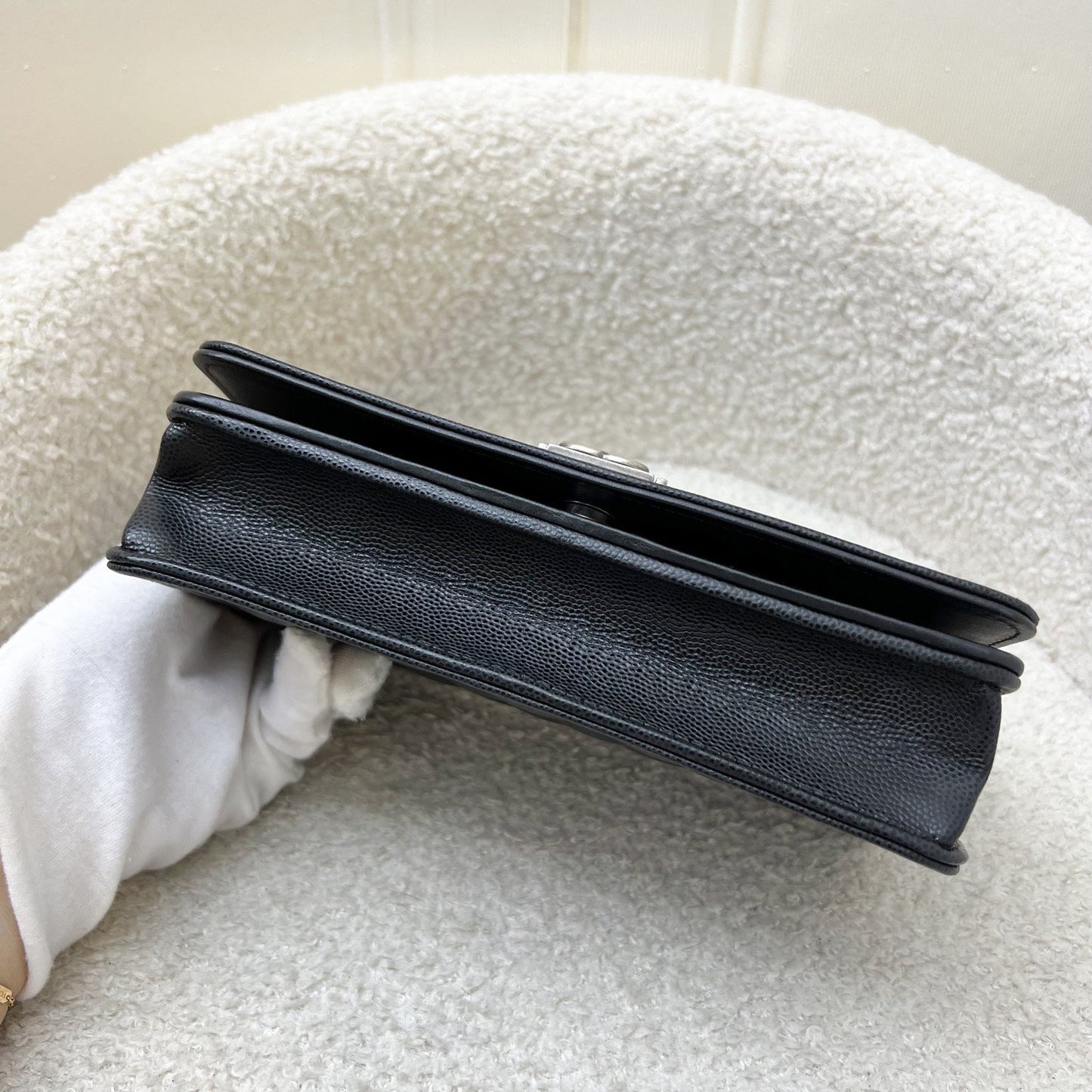 GLM-Boy Wallet on Chain WOC in Black Caviar and RHW