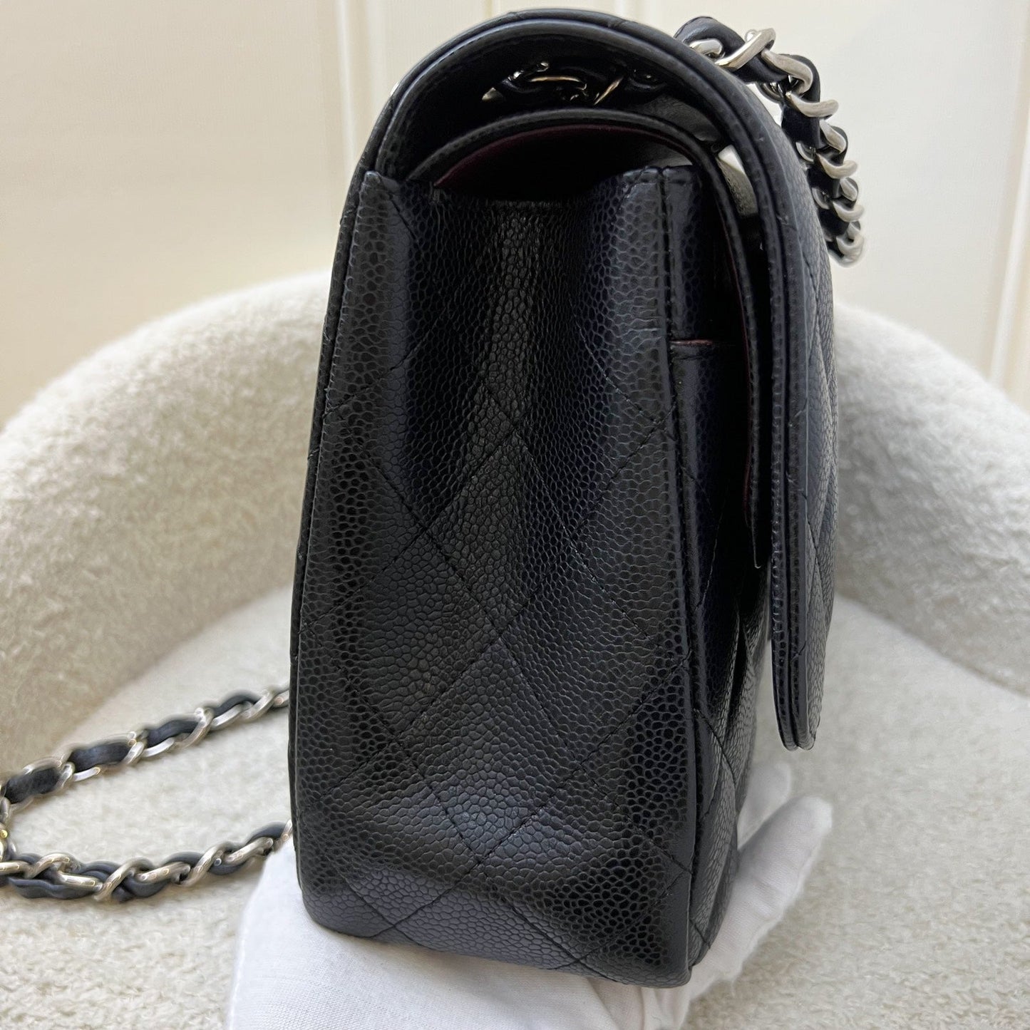 GLM-Jumbo Classic Flap DF in Black Caviar and SHW