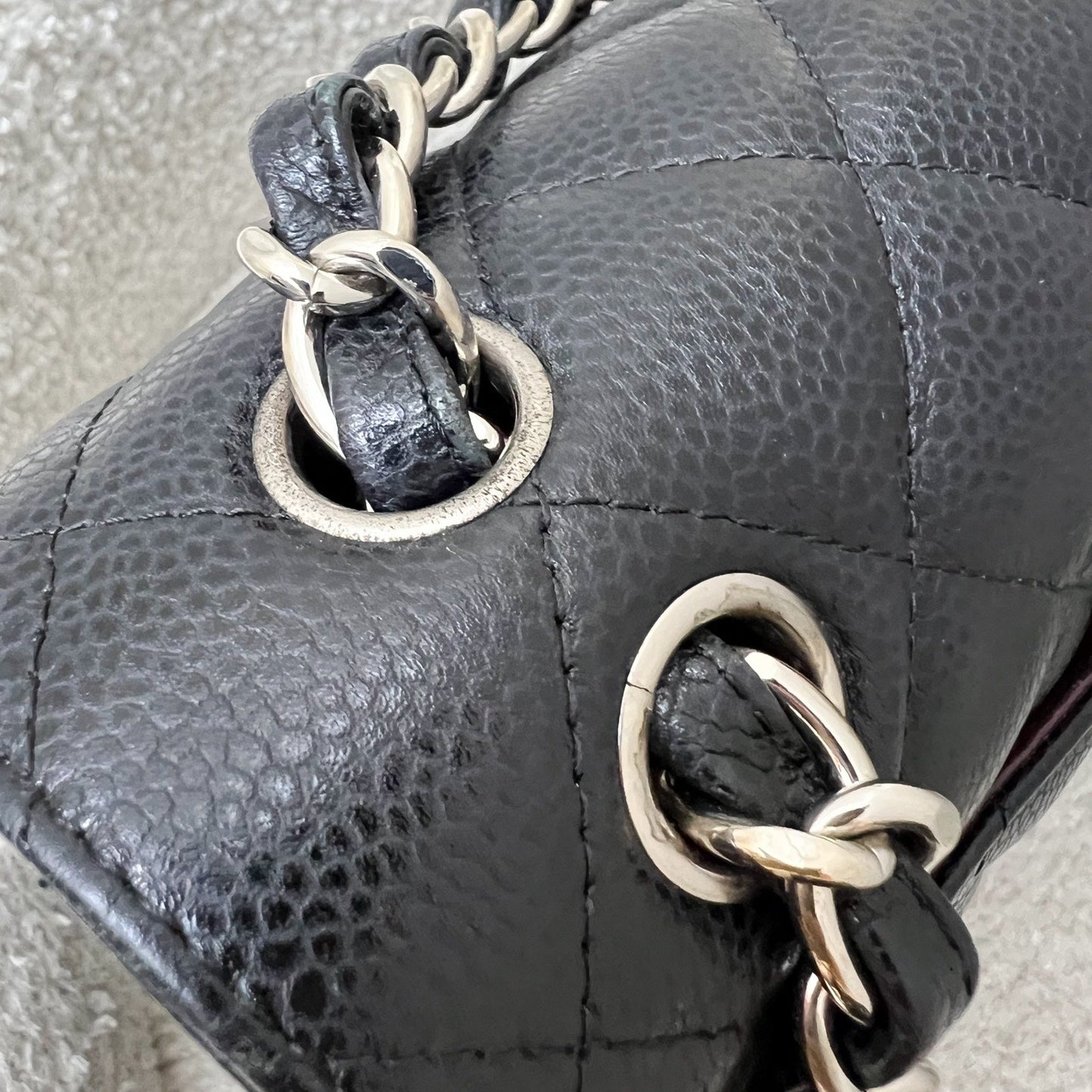GLM-Jumbo Classic Flap DF in Black Caviar and SHW