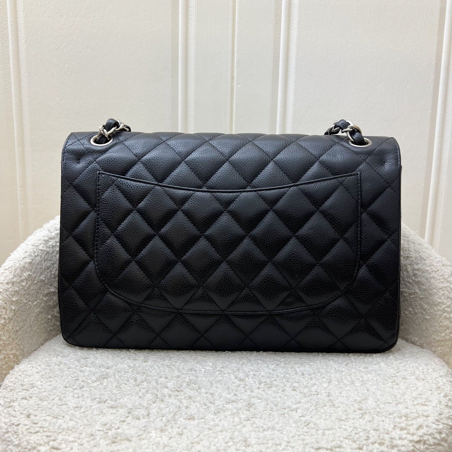 GLM-Jumbo Classic Flap DF in Black Caviar and SHW