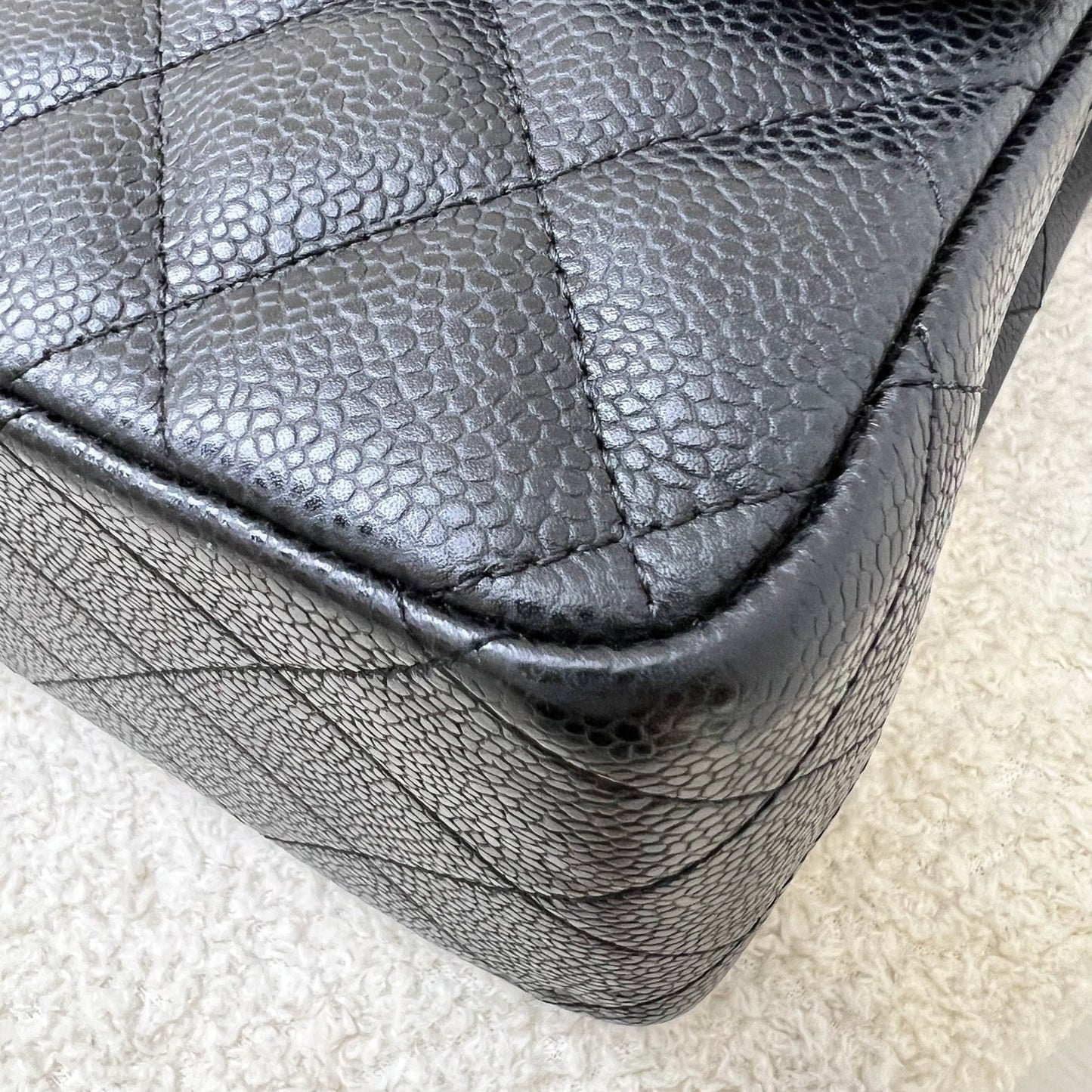 GLM-Jumbo Classic Flap DF in Black Caviar and SHW