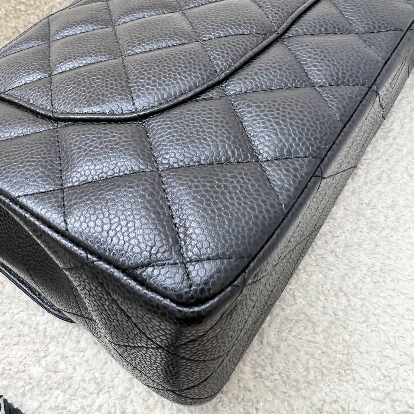 GLM-Jumbo Classic Flap DF in Black Caviar and SHW
