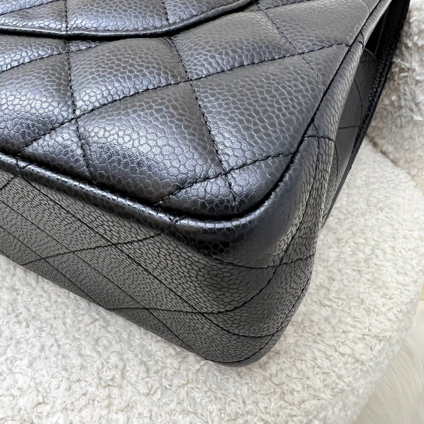 GLM-Jumbo Classic Flap DF in Black Caviar and SHW