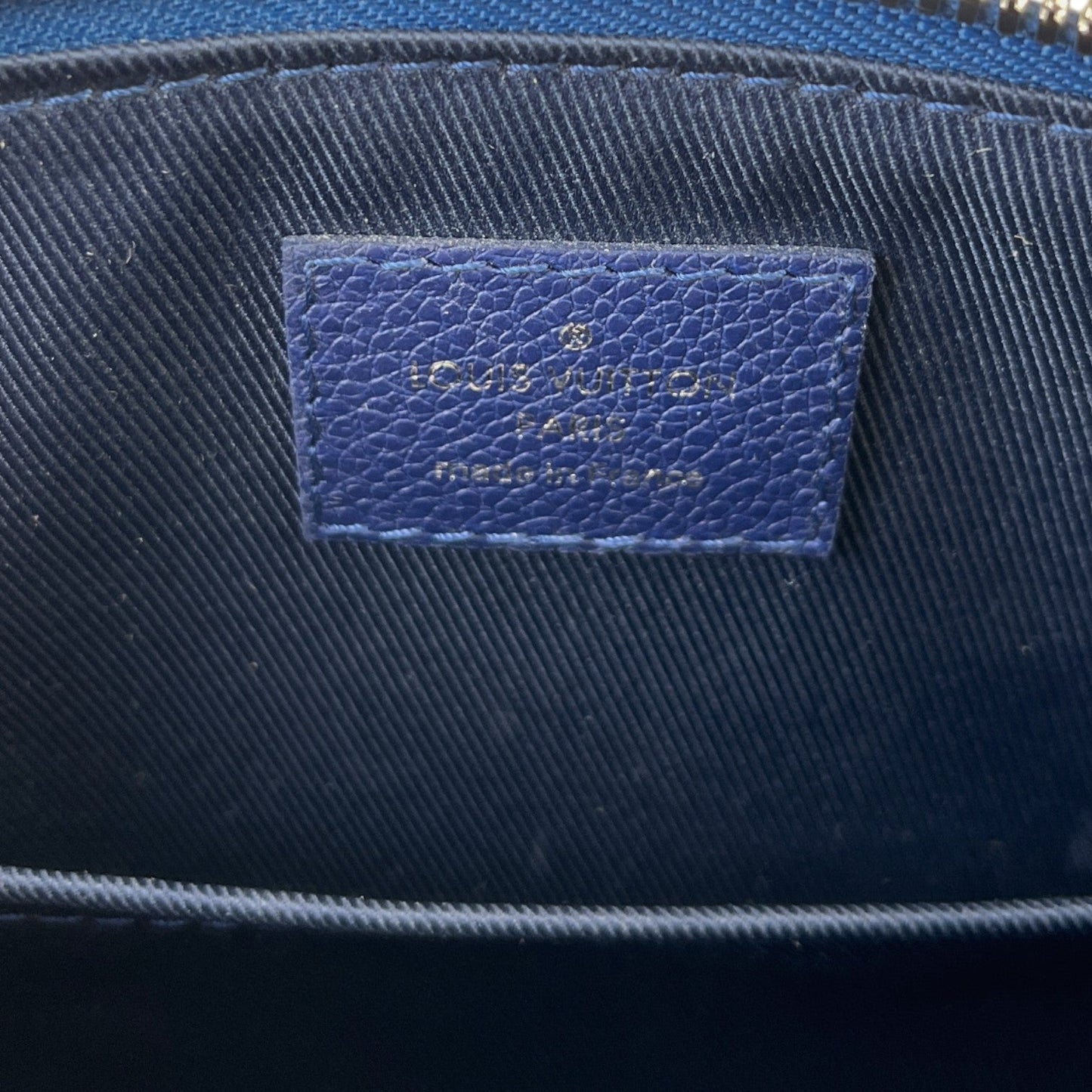 Men's City Keepall Monogram Bandana Messenger Bag Blue