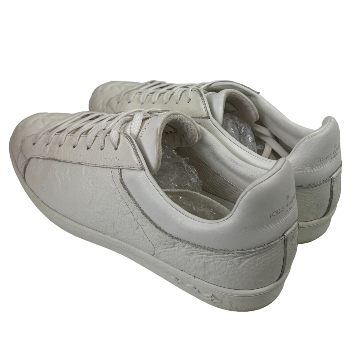 Men's Monogram Luxembourg Low Trainers White Size EU 44 / UK 10