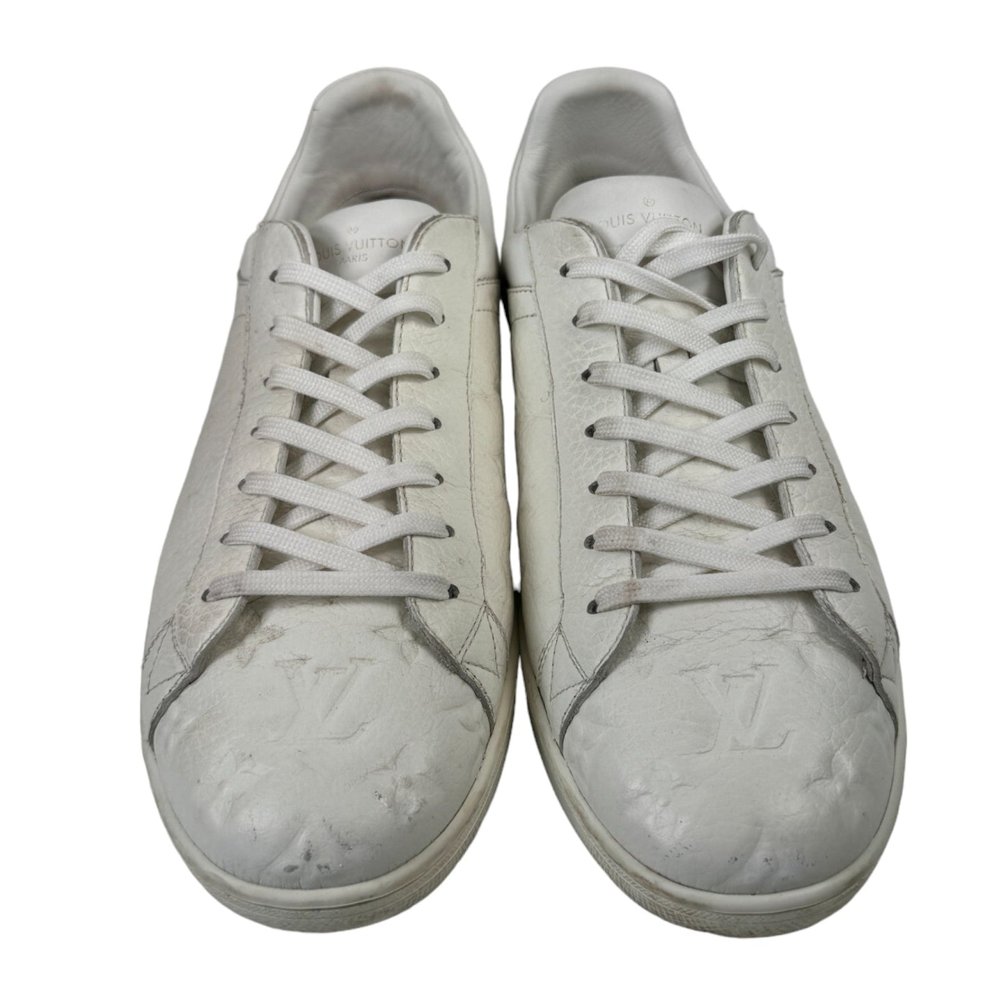 Men's Monogram Luxembourg Low Trainers White Size EU 44 / UK 10