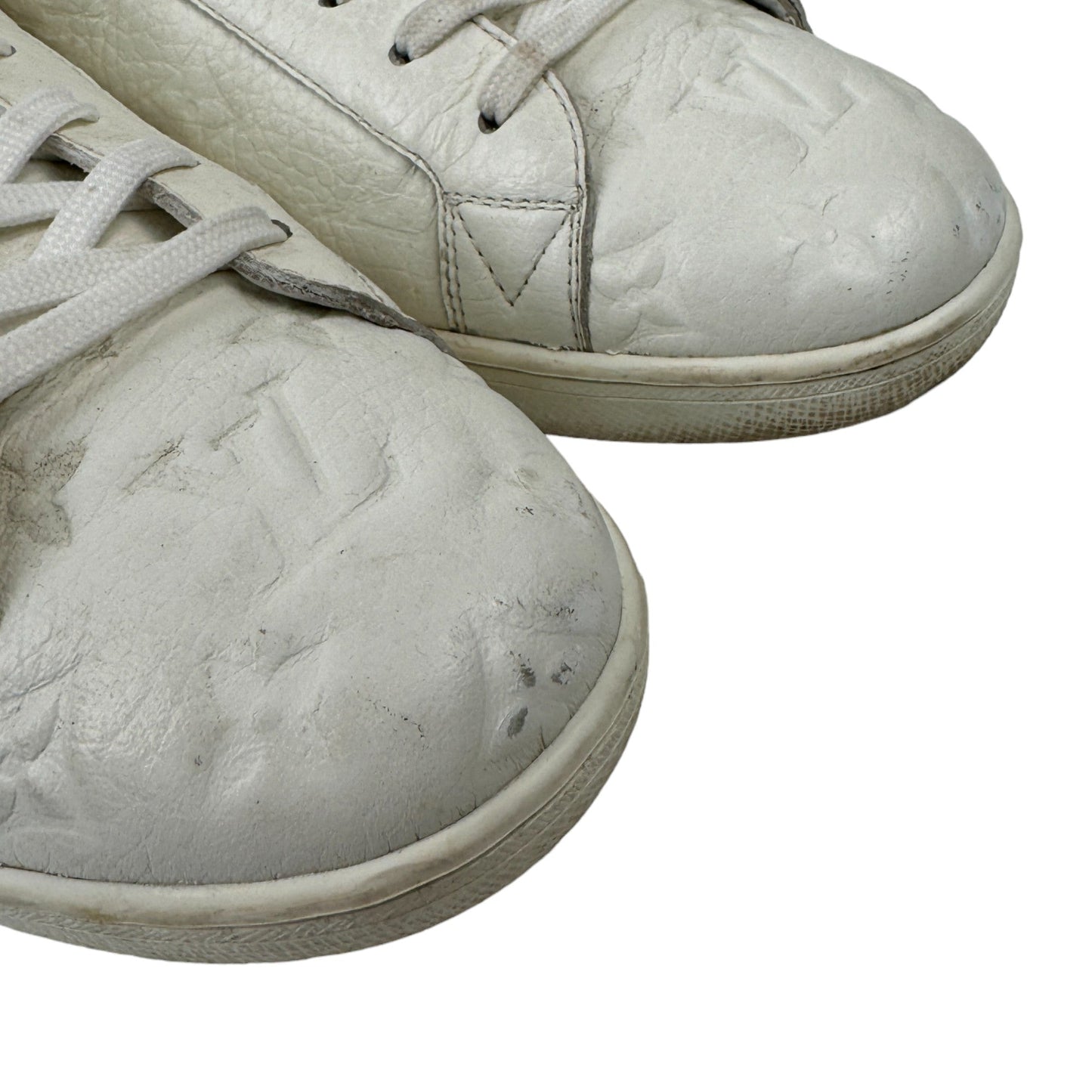 Men's Monogram Luxembourg Low Trainers White Size EU 44 / UK 10