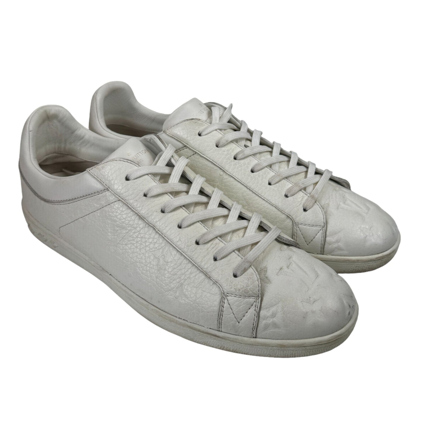 Men's Monogram Luxembourg Low Trainers White Size EU 44 / UK 10