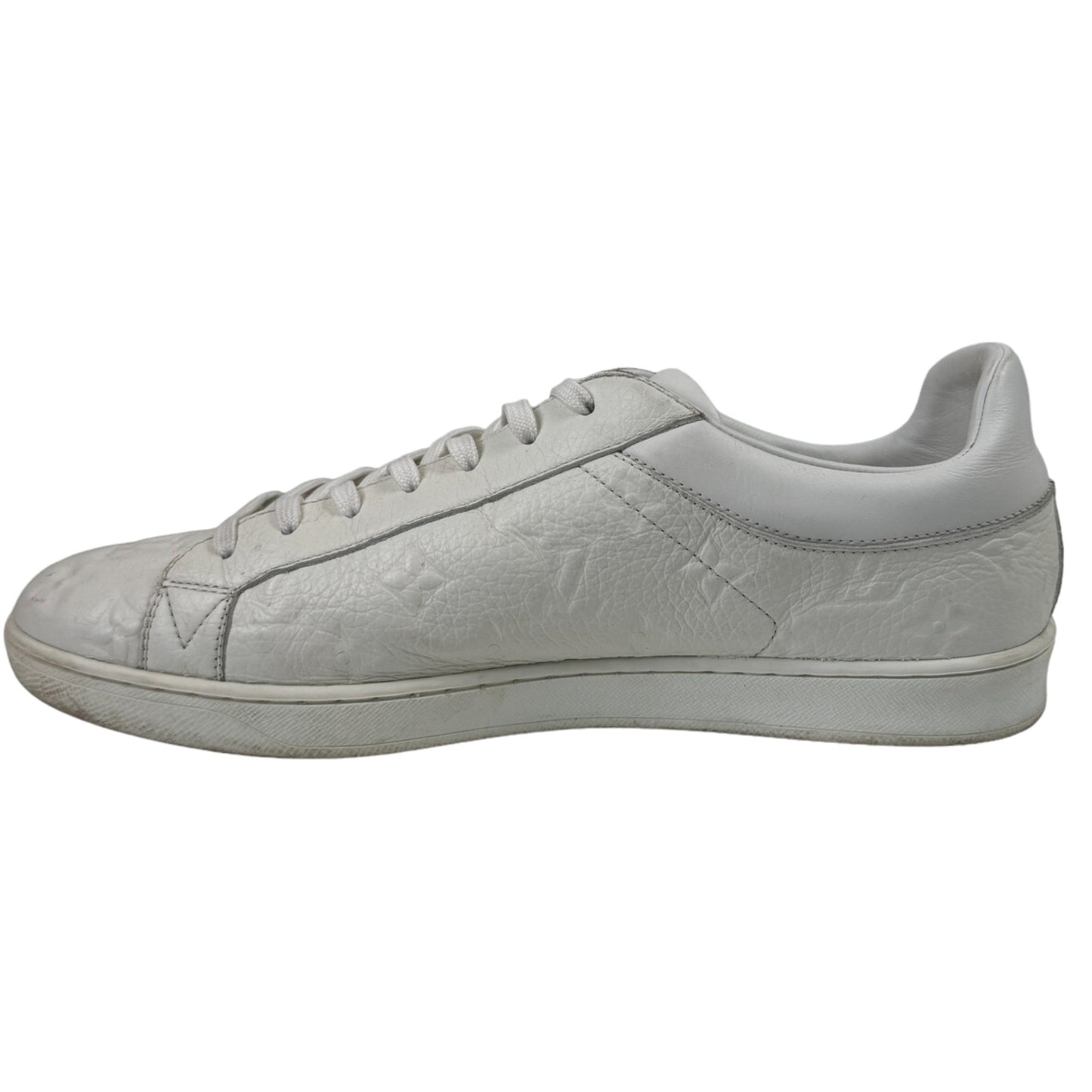 Men's Monogram Luxembourg Low Trainers White Size EU 44 / UK 10