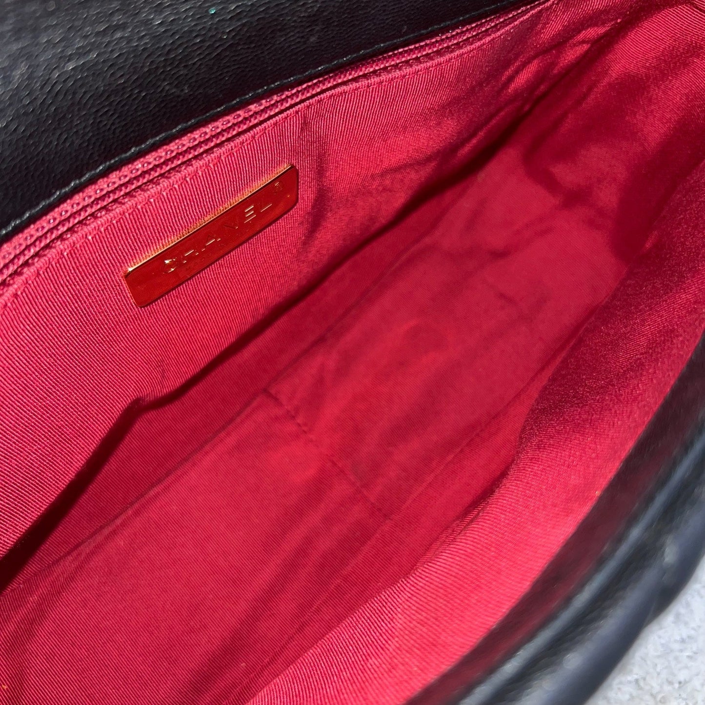 GLM-19 Small Flap in Black Goatskin and 3-tone HW (Model: AS1160)