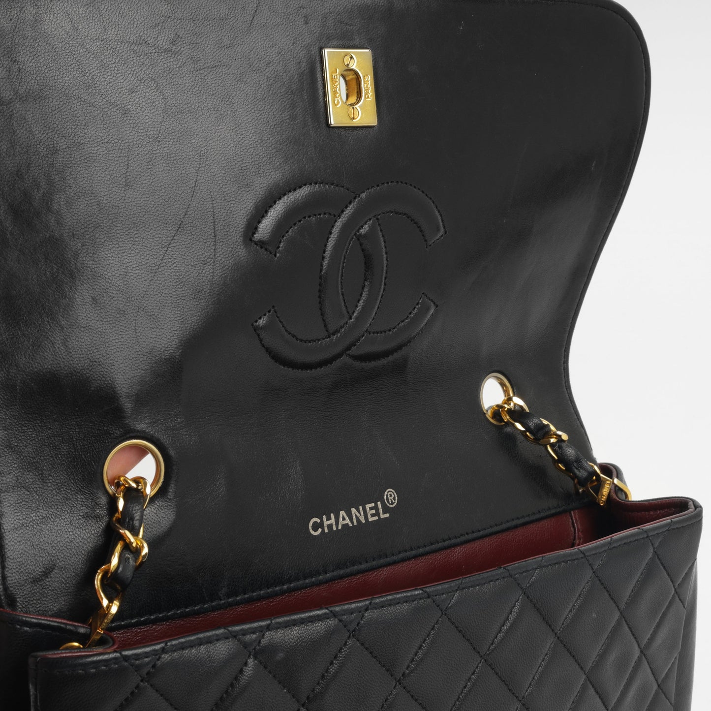 Chanel Vintage Diana Flap - Black